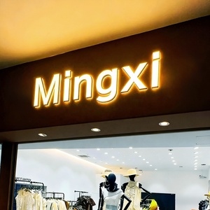 Tùy chỉnh phát sáng dấu hiệu Acrylic mảng bám trong nhà/ngoài trời quảng cáo trang trí cho Câu lạc bộ ánh sáng & thợ cắt tóc & Kem dấu hiệu ánh sáng - Product Image 2