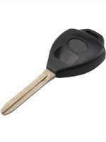 Fourniture de serrurier en gros pour Toyota Camry coque de clé de voiture porte-clés à distance vierge avec logo personnalisé