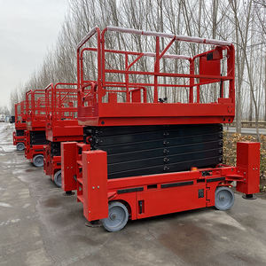 Plataforma Elevadora de Tijera Eléctrica Compacta de 8m y 450kg para Logística, Control de Pedidos al por Mayor, Control de Calidad, Fácil Operación, Cubierta de Caja de Control - Product Image 1