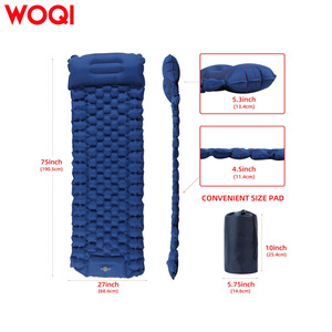 Colchoneta inflable automática Woqi para acampar, 190x60x8cm, colchón de aire de inflado rápido para viajes de senderismo y uso en exteriores. - Product Image 5