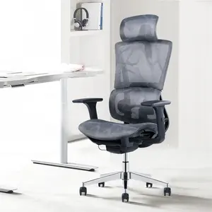 Cadeira de malha ergonômica da china, mais popular, ajustável, traseira, borboleta, escritório, cadeira ergonômica