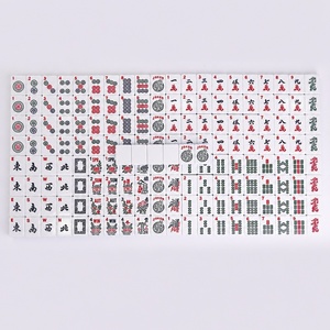 Mahjong Americano Transfronterizo, Mini Mahjong de Viaje, Mahjong Portátil Pequeño, Fichas de Mahjong Enrolladas a Mano, Juego de Mesa Americano - Product Image 4