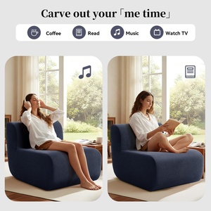 Velours confortable et économique pour fauteuil d'appoint pour la maison, le bureau, le salon, la chambre à coucher, à placer près du foyer - Product Image 3