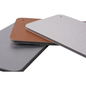 Venta al por mayor Panel de cristal de carbono Metal Panel de pared de chapa de madera Espejo Fibra de bambú Integrado Madera Panel de roca de carbono - Product Image 5