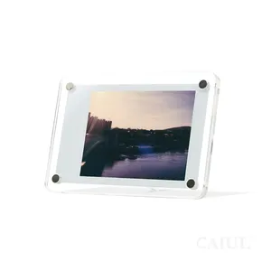 Photo Frame For Instax Magnetic Acrylic Photo Frame Stand For Fujifilm Instax Mini 11/9/7/40 Film Camera Fridge Magnet Frame