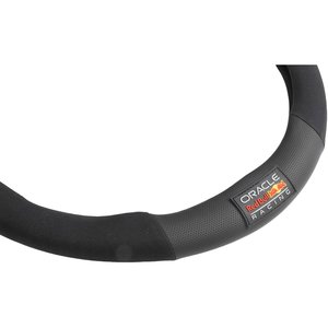 Coprivolante per auto Powerbar nero/rosso antiscivolo diam. 38 cm - Product Image 3