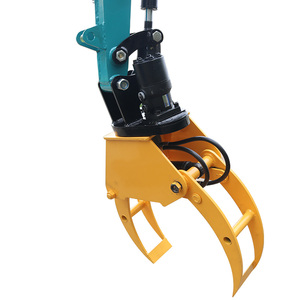 Attachement de mini-pelle Grabber en bois Grappin Produit efficace pour les travaux de construction et de démolition - Product Image 4