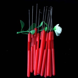 Three Way Crochet Hook Stainless Steel DIY Knitting Needle <b>Threading</b> Buddha <b>Tool</b> Round Shape For Needlework - Product Image 2
