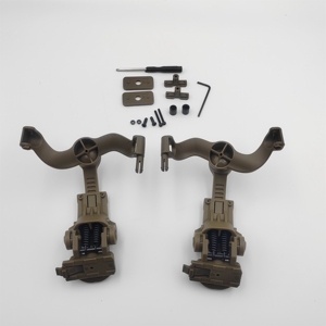 Auriculares Tácticos DFA04 con Adaptador de Riel para Casco y Monturas de Fijación para Productos de Seguridad - Product Image 3