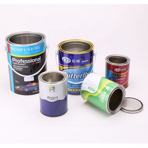 Seau en métal de 5 L, anti-rouille, étanche, pour utilisation industrielle avec des solvants chimiques et de la peinture - Product Image 5