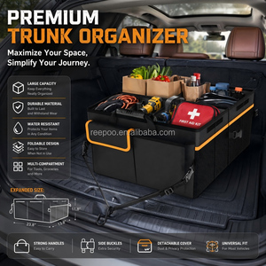 Boîte <span class=keywords><strong>de</strong></span> rangement <span class=keywords><strong>de</strong></span> haute qualité pour <span class=keywords><strong>voiture</strong></span> <span class=keywords><strong>de</strong></span> camping avec table pliante et poignées, organisateur <span class=keywords><strong>de</strong></span> coffre <span class=keywords><strong>de</strong></span> <span class=keywords><strong>voiture</strong></span> pliable avec <span class=keywords><strong>logo</strong></span> personnalisé - Product Image 1
