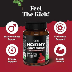 Meilleure Vente Gélules Premium d'Extrait d'Épimède et de Racine de Maca 9 en 1, Compléments pour Adultes pour un Boost d'Énergie et une Amélioration de l'Endurance - Product Image 2