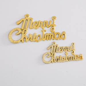 Adornos Navideños Dorados de Plástico para Árbol de Navidad 2.5cm 3.5cm 7cm 10cm 14.5cm - Product Image 5
