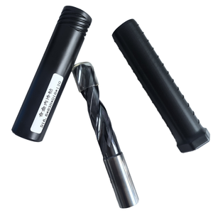 لقمة حفر ملتوية من الفولاذ الكربيدي من فالاكس، قطر 16.6 × ارتفاع 83 × طول 120، قلب صلب مع طلاء نحاسي وتبريد داخلي، لقم حفر لماكينات الطحن CNC - Product Image 1