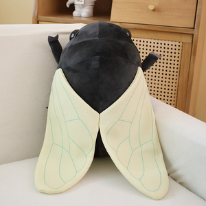 Peluche Animale - Compagno Confortante - Giocattolo in Peluche Ultra Morbido - 48cm Realistico 2 Colori Assortiti Cicadelle Realistiche - Product Image 5