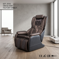 Muebles de Masaje para el Hogar, Sofá Reclinable de Gravedad Cero con Calefacción, Bluetooth y Shiatsu, Fabricación OEM y ODM