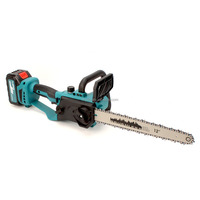Tronçonneuse sans fil portative haute puissance, scie à bois DIY, batterie lithium-ion 21V, lame de 12 pouces, outil de travail du bois portable