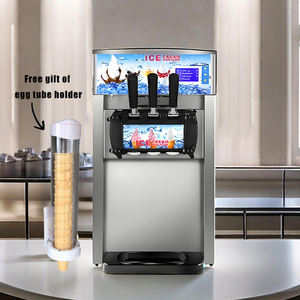 Machine Distributrice de Glaces Entièrement Automatique pour Entreprise à Grand Volume de Sundaes et Cornets – Design en Acier Inoxydable - Product Image 6