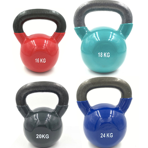 Mancuernas de neopreno para Fitness en casa para mujer, con revestimiento de <span class=keywords><strong>vinilo</strong></span> de hierro fundido, Kettlebell - Product Image 4