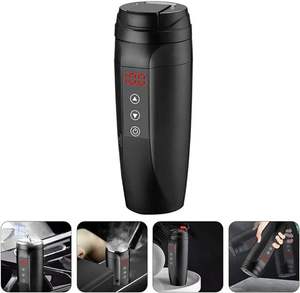 Venta al por mayor: Las tazas inteligentes de acero inoxidable 304 más populares con logotipo personalizado, de 12V/24V, con enchufe para encendedor de coche, al por mayor. - Product Image 1