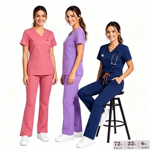 Uniformes Médicos con Corte Acampanado 48002, Conjunto Médico Envío <span class=keywords><strong>Gratis</strong></span>, Conjunto Médico Mejor Precio, Conjunto Médico Mujer Ligero - Product Image 1