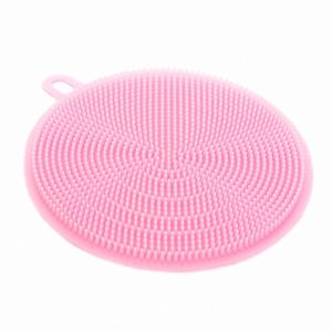 Brosse de nettoyage multifonction en silicone pour vaisselle, tampon à récurer en silicone, éponge à vaisselle en silicone, outil de nettoyage pour casseroles de cuisine - Product Image 4