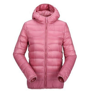 Winter LightWarm Jacket Femmes Hooded Short Large Size Women's Coat Wholesale - Product Image 3