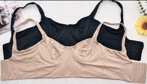 Senza coaster serie 2 colori <span class=keywords><strong>reggiseno</strong></span> liscio e allungato con anello in acciaio spallacci spessi 5 file di bottoni scollati - Product Image 6