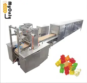 Full Auto Zachte Gummy Bear Candy Making Machine Lage Prijs Aanbieding