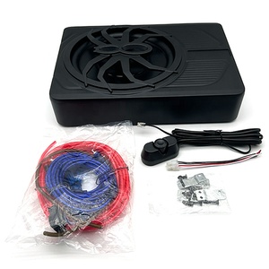Potente <span class=keywords><strong>Subwoofer</strong></span> Sottile da 10 Pollici e 800W per Auto in Lega di Alluminio Bassi da 12V da Installare Sotto il Sedile - Product Image 2