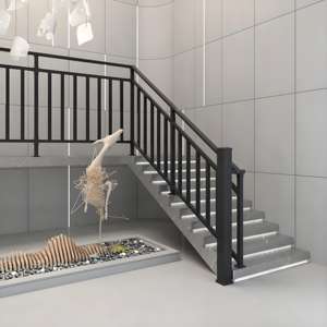 Los pasamanos de escape de incendios de acero inoxidable se utilizan para barandillas de acero de zinc en edificios residenciales, hospitales y centros comerciales - Product Image 2