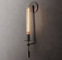 Dernier hôtel moderne villa maison cristal double têtes applique murale dimmable LED télécommande utilisation intérieure uniquement