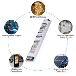 ESANN AC 190-240V แหล่งจ่ายไฟแบบสวิตชิ่งบางเฉียบพิเศษ 12/24V สำหรับไฟแถบ LED กำลังไฟ 60W 100W 150W 200W 300W 400W หม้อแปลงไฟฟ้า - Product Image 2