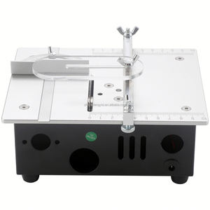 Sierra de Mesa Mini de Escritorio 110v/220v, Máquina de Corte Pequeña de 2 Pulgadas para Bricolaje, Puede Cortar Madera, Aleación de Aluminio, Kit de Sierra de Mesa Mini - Product Image 4