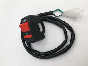 Accesorios para Motos, Interruptor de Doble Destello de Emergencia para Motocicleta/Bicicleta Eléctrica, Interruptor de Luz LED Estroboscópica de 2 Cables - Product Image 5