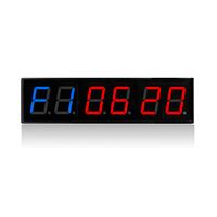 Profesional Home Fitness LED electrónico cuenta regresiva reloj temporizador programable Control remoto para intervalo deportes cronógrafo