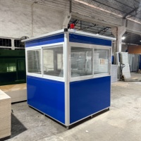 TOPPRE Promotion : Garde-maison Modulaire Démontable Économique, Kiosque Préfabriqué Portable, Boutique Mobile, Stand de Vente, Cabine de Sécurité