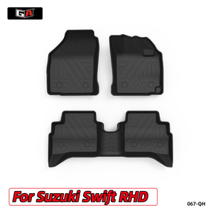 Un Design unico 3 pezzi antiscivolo facile da pulire <span class=keywords><strong>tappetini</strong></span> per auto 3D TPE misura personalizzata per <span class=keywords><strong>Suzuki</strong></span> <span class=keywords><strong>Swift</strong></span> - Product Image 1