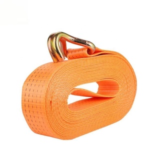 50 मिमी 5 टी रैट टाई टाई स्ट्रैप 100% पॉलिएस्टर वेबबिंग तनाव बेल्ट डबल जे हुक के साथ - Product Image 3