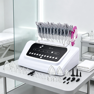 Appareil de massage sous vide pour le bureau, pour l'agrandissement mammaire, l'amincissement corporel, le nettoyage en profondeur des pores du visage et le lifting - Product Image 1