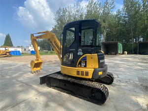 Miniexcavadora Komatsu Pc55 de Cabina Cerrada, Máquina de Excavación Komatsu Pc55 de Bajo Precio, a Bajo Precio, De La Serie de 2000 - Product Image 3
