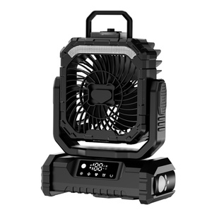 Ventilateur pulvérisateur rechargeable avec batterie de grande capacité 20000 mAh et réservoir de 350 ml avec lumière - Product Image 3