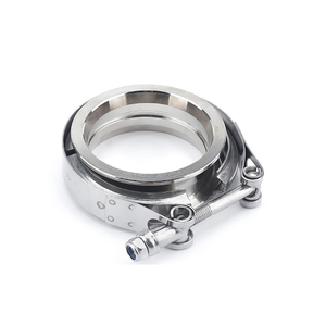 SQS Collier de serrage rapide en acier inoxydable de haute qualité de 2 pouces (51 mm) pour tuyau d'échappement avec brides mâle et femelle - Product Image 3