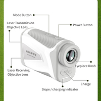 OEM ODM Golf télémètre portée Laser numérique télémètre télescope avec mesure de vitesse télémètre