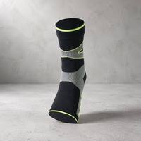 Manchon de compression de cheville personnalisé avec points 3D pour hommes et femmes, absorption des chocs, rembourré, pour basketball, football, tennis