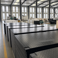 Tapis de protection au sol ULTRA POLYE en UHMWPE moulé, tapis de piste robuste, panneau emboîtable, vente en gros