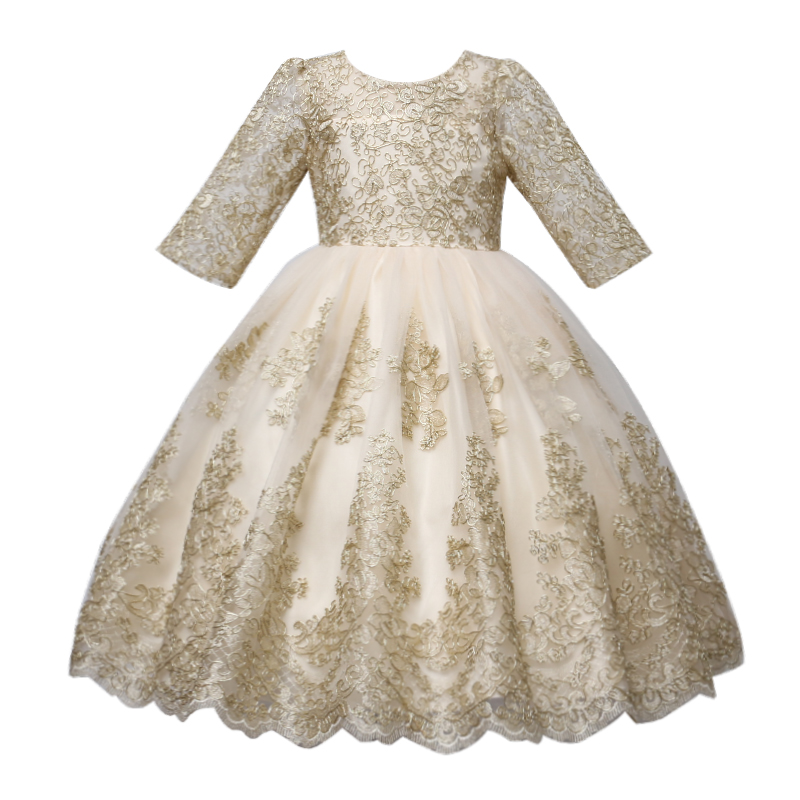 green emerald velvet dress KIDS CHARLIQUE DRESS main image 0