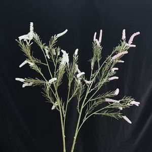 Junheyuan กิ่งลาเวนเดอร์โรสแมรี่เทียมสีม่วงสีขาวสีชมพูสีเหลืองสีฟ้าสีเขียวสำหรับตกแต่งงานแต่งงานการจัดดอกไม้ - Product Image 2