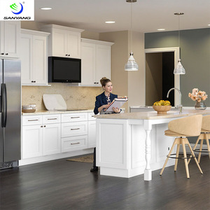 Nhà bếp tủ nhà máy cung cấp tùy chỉnh thiết kế hiện đại màu xám sơn mài plywoos tủ bếp bằng gỗ đựng thức ăn nhà bếp cơ sở tủ - Product Image 2