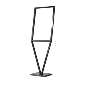 Support d'affichage en forme de V 45x60cm en alliage d'aluminium pour utilisation publicitaire et promotionnelle - Product Image 2